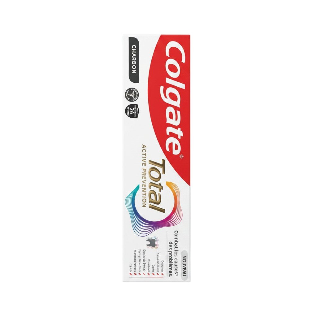 Colgate Charbon - Dentifrice Actif au Charbon pour un Sourire Éclatant