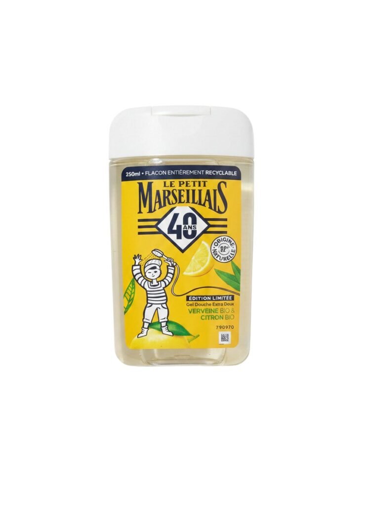 Le Petit Marseillais Citron PM – Gel Douche Rafraîchissant 250ml