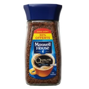 Maxwell Qualité Filtre Décaféiné - Café Pur Sans Caféine