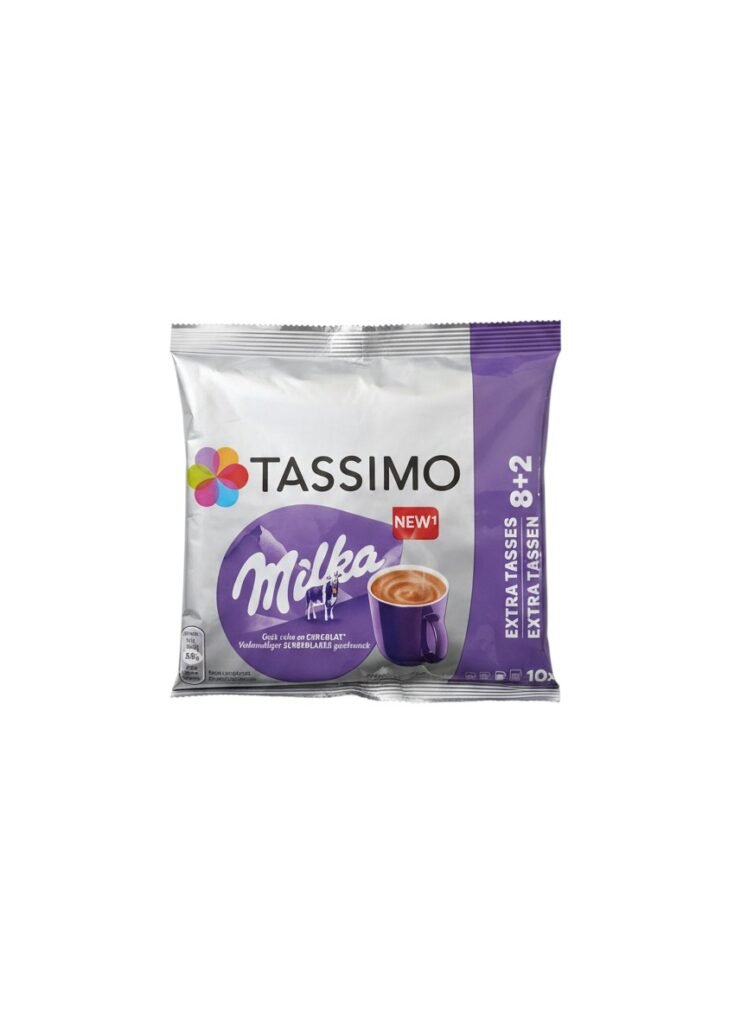 Milka Tassimo – Café Crémeux au Chocolat Doux 16 Capsules